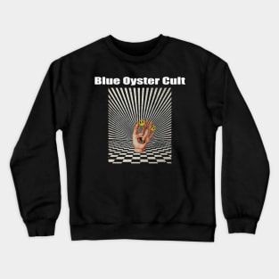 Illuminati Hand Of Blue Oyster Cult Crewneck Sweatshirt